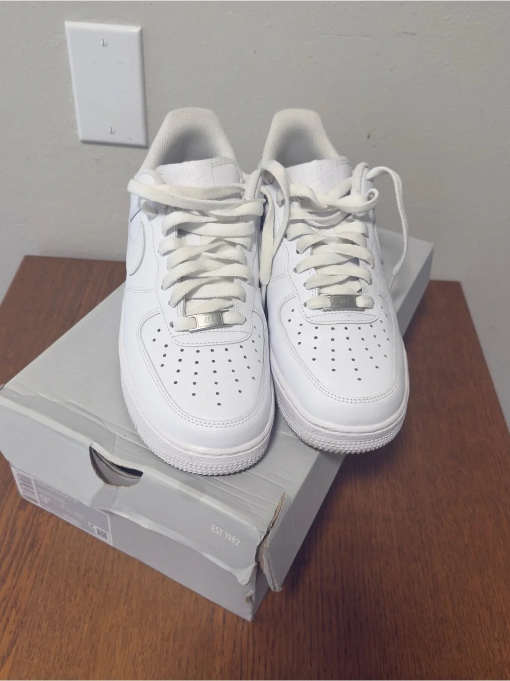 Nike White Air Force One Women’s Sneakers